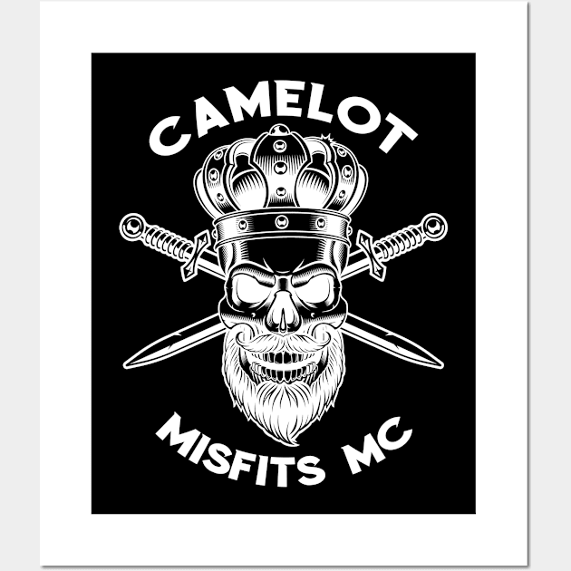 Camelot Misfits Logo Wall Art by Author Xavier Neal